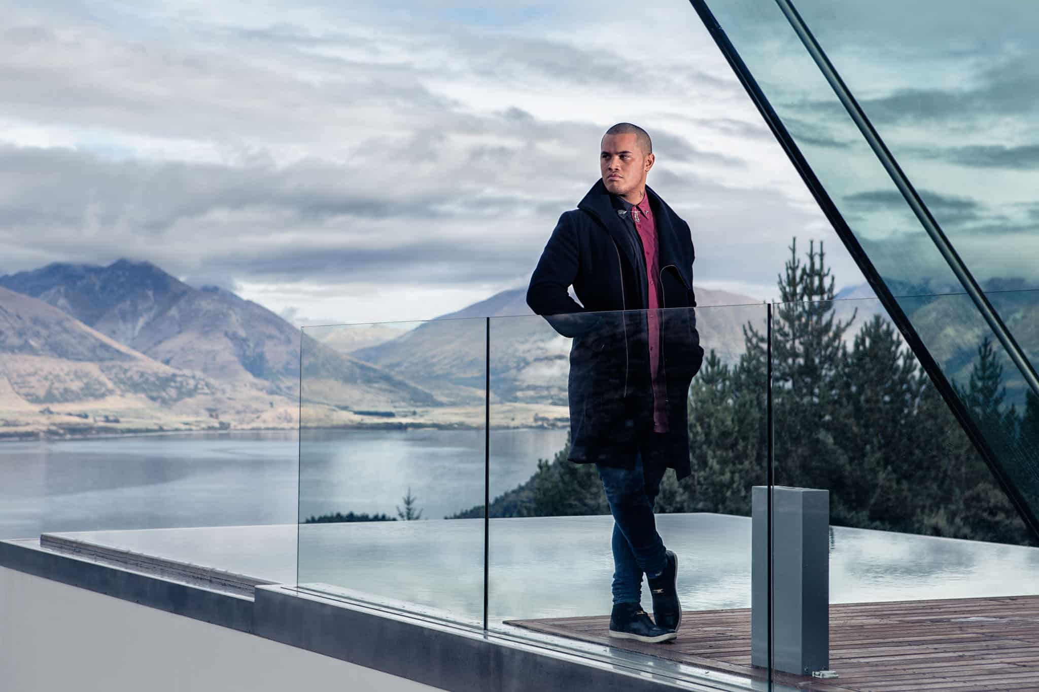 Stan Walker for NZ idol in Queenstown