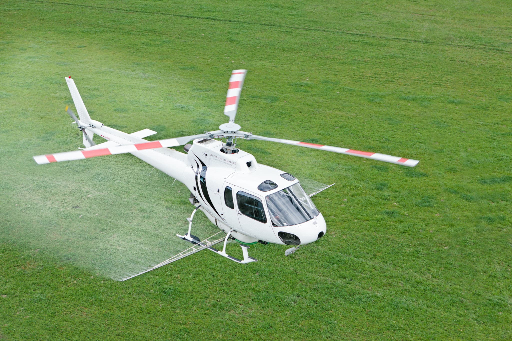 Aviation Photography of helicopters in Queenstown